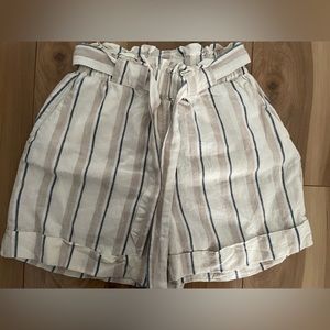 Mango linen shorts size XXS